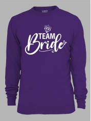 Світшот з принтом Team Bride - Команда Нареченої, 2501081