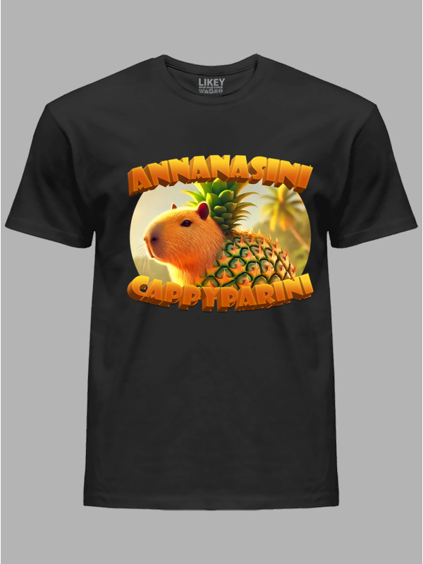 Футболка дитяча Annanasini Kapiparini - Капібара - Ананас, 25060006