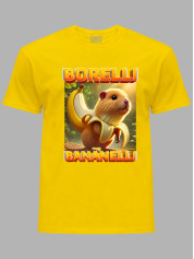 Футболка детская Borelli Bananelli - Хомяк-банан, Борелли Бананелли, 25060010