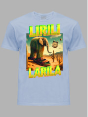 Футболка детская Lirili Larila - Кактусовый слон в сандалиях, Лирили Ларила, 25060015