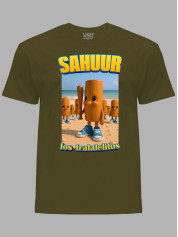 Футболка детская Sahuur los tralalelitos - Бревно бейсболист, 25060016