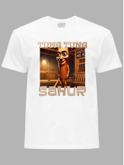 Футболка детская Tung Tung Sahur - Бревно с битой, 25060018