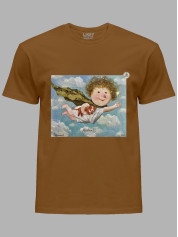 Футболка мужская с принтом «Спаситель!» Евгении Гапчинской, 2512006