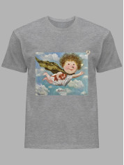 Футболка мужская с принтом «Спаситель!» Евгении Гапчинской, 2512006