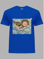 Футболка мужская с принтом «Спаситель!» Евгении Гапчинской, 2512006