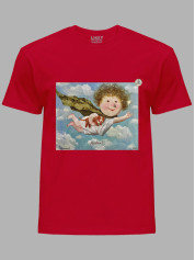 Футболка мужская с принтом «Спаситель!» Евгении Гапчинской, 2512006