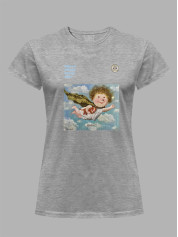 Футболка жіноча з принтом «Рятівник: #Друзі #Море #Мова #Дім» Євгенії Гапчинської, 2512013