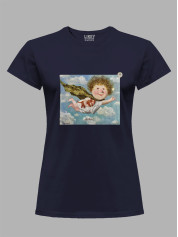 Футболка жіноча з принтом «Рятівник» Євгенії Гапчинської, 2512019