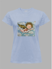 Футболка жіноча з принтом «Рятівник» Євгенії Гапчинської, 2512019