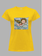 Футболка жіноча з принтом «Рятівник» Євгенії Гапчинської, 2512019