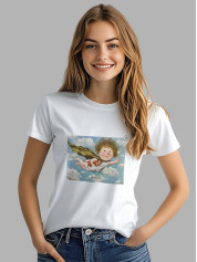 Футболка жіноча з принтом «Рятівник» Євгенії Гапчинської, 2512019