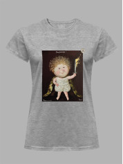 Футболка жіноча з принтом «Охоронець» Євгенії Гапчинської, 2512025