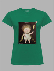 Футболка жіноча з принтом «Охоронець» Євгенії Гапчинської, 2512025