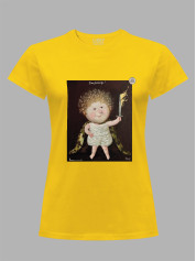 Футболка жіноча з принтом «Охоронець» Євгенії Гапчинської, 2512025