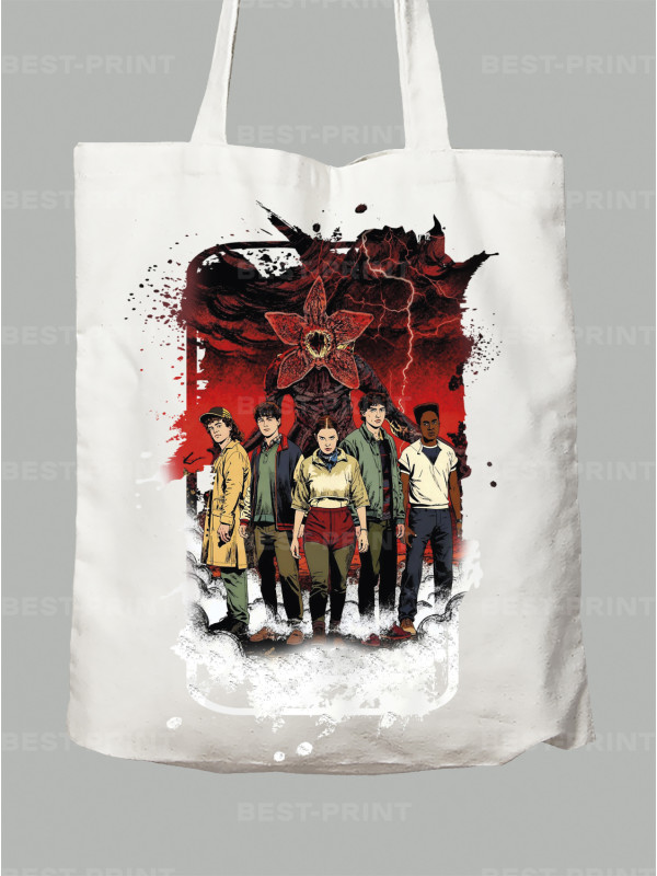 Екосумка Дуже дивні справи Герої - Stranger things Heroes, 26010002