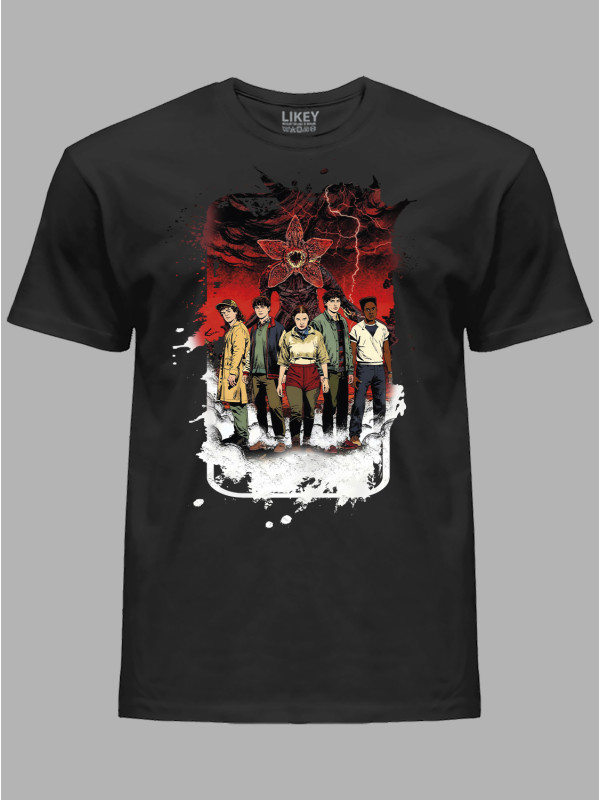 Футболка Дуже дивні справи Герої - Stranger things Heroes, 26010002