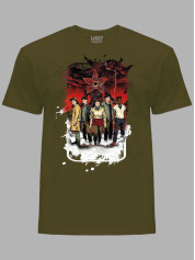 Футболка Дуже дивні справи Герої - Stranger things Heroes, 26010002