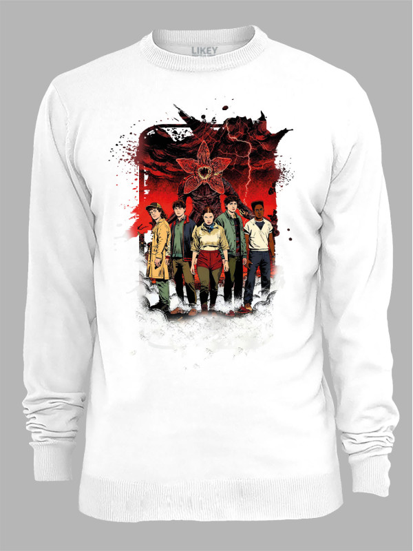 Світшот Дуже дивні справи Герої - Stranger things Heroes, 26010002