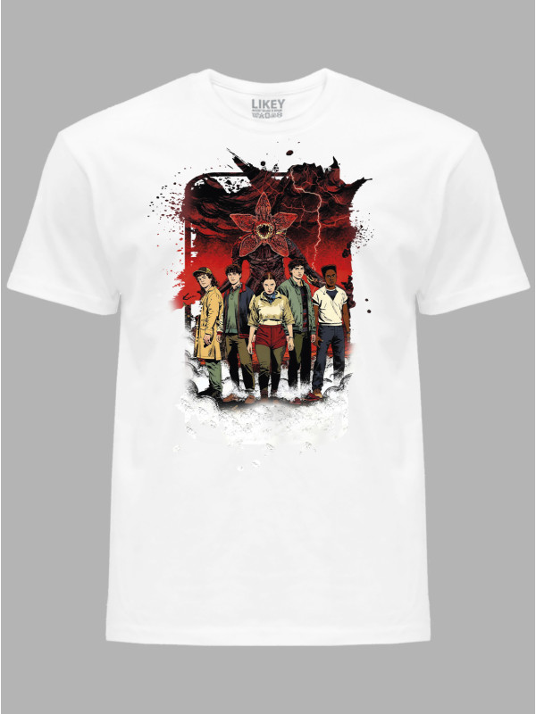 Футболка Дуже дивні справи Герої - Stranger things Heroes, 26010002