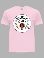 Футболка Дуже дивні справи Клуб пекельного полум'я - Stranger things Hellfire Club, 26010005
