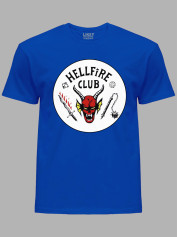 Футболка Дуже дивні справи Клуб пекельного полум'я - Stranger things Hellfire Club, 26010005