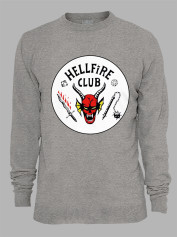 Світшот Дуже дивні справи Клуб пекельного полум'я - Stranger things Hellfire Club, 26010005