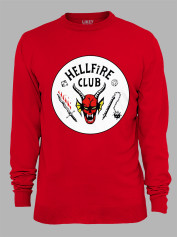 Світшот Дуже дивні справи Клуб пекельного полум'я - Stranger things Hellfire Club, 26010005