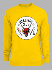 Світшот Дуже дивні справи Клуб пекельного полум'я - Stranger things Hellfire Club, 26010005