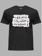 Футболка Дуже дивні справи Алфавіт - Stranger things Alphabet, 26010006
