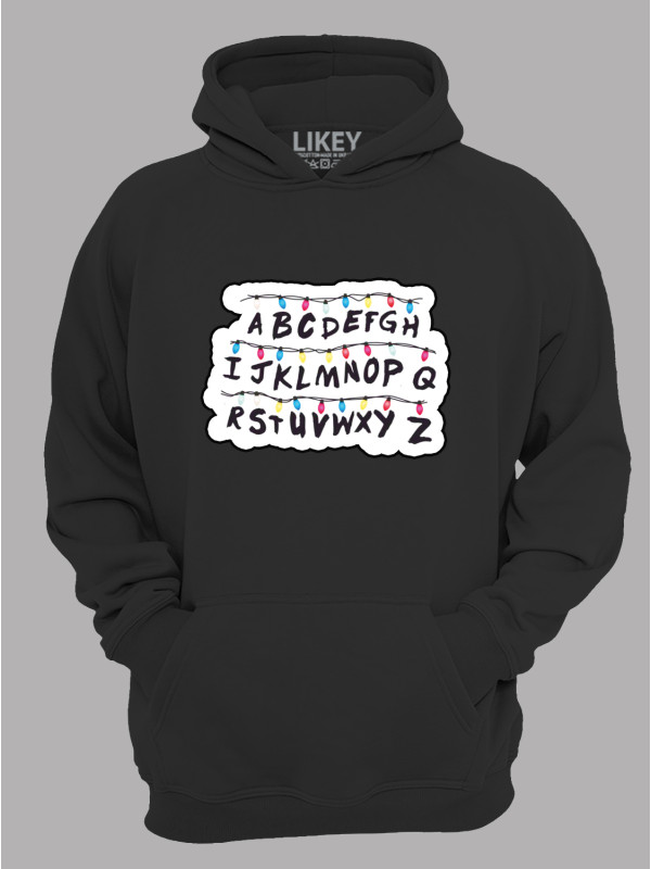Худі Дуже дивні справи Алфавіт - Stranger things Alphabet, 26010006