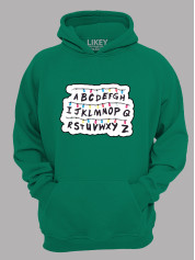 Худі Дуже дивні справи Алфавіт - Stranger things Alphabet, 26010006