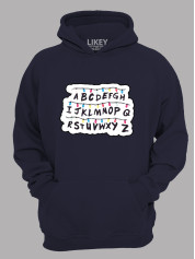 Худі Дуже дивні справи Алфавіт - Stranger things Alphabet, 26010006