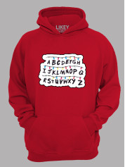 Худі Дуже дивні справи Алфавіт - Stranger things Alphabet, 26010006