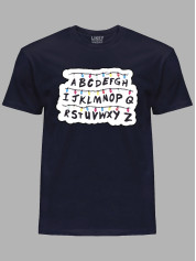 Футболка Дуже дивні справи Алфавіт - Stranger things Alphabet, 26010006