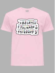 Футболка Дуже дивні справи Алфавіт - Stranger things Alphabet, 26010006