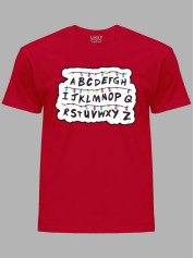 Футболка Дуже дивні справи Алфавіт - Stranger things Alphabet, 26010006