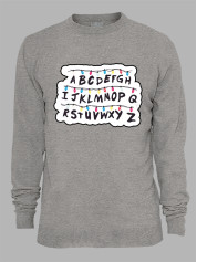 Світшот Дуже дивні справи Алфавіт - Stranger things Alphabet, 26010006