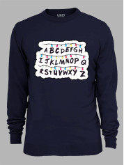 Світшот Дуже дивні справи Алфавіт - Stranger things Alphabet, 26010006