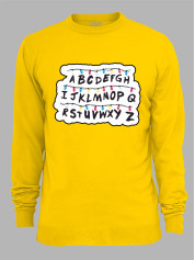 Світшот Дуже дивні справи Алфавіт - Stranger things Alphabet, 26010006