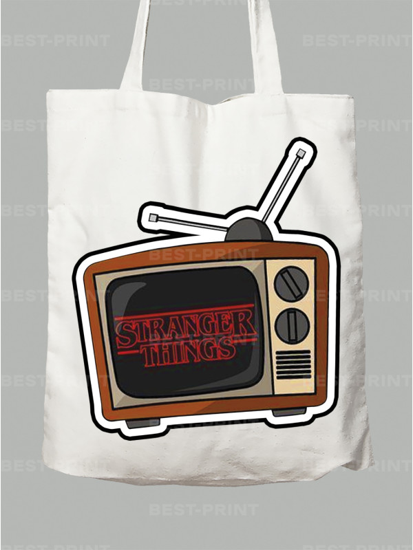 Екосумка Дуже дивні справи ТБ - Stranger things TV, 26010008