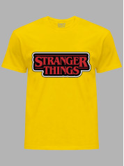 Футболка Дуже дивні справи Лого - Stranger things Logo, 26010010