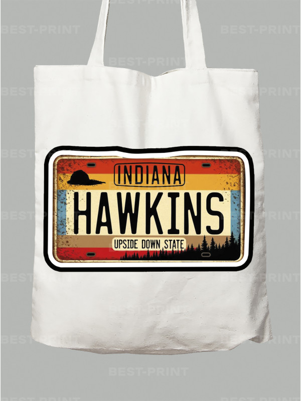 Экосумка номерной знак Hawkins Indiana, 26010011