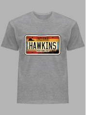 Футболка номерний знак Hawkins Indiana, 26010011