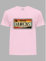 Футболка номерний знак Hawkins Indiana, 26010011
