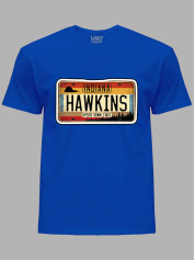 Футболка номерний знак Hawkins Indiana, 26010011
