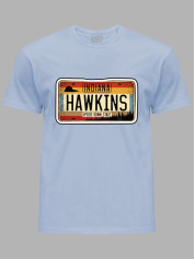 Футболка номерний знак Hawkins Indiana, 26010011
