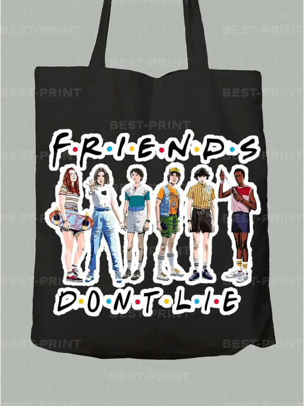 Екосумка Д.Р.У.З.І Дуже дивні справи - F.R.I.E.N.D.S Stranger Things, 26010017