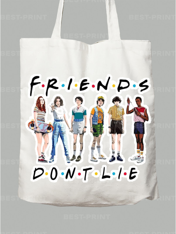 Екосумка Д.Р.У.З.І Дуже дивні справи - F.R.I.E.N.D.S Stranger Things, 26010017