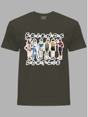 Футболка Д.Р.У.З.І Дуже дивні справи - F.R.I.E.N.D.S Stranger Things, 26010017