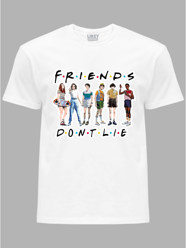 Футболка Д.Р.У.З.І Дуже дивні справи - F.R.I.E.N.D.S Stranger Things, 26010017